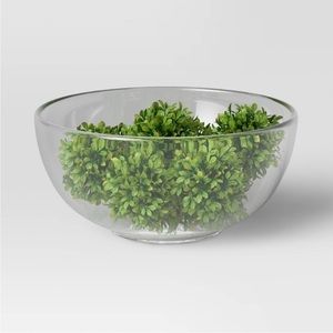 THRESHOLD NEW faux boxwood vase filler